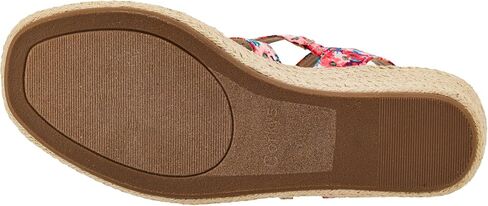 Corkys Footwear Women's All Nighter 3 بوصة-يتميز بكعب ملفوف بالجوت ، وأعلى من النعال الرغوية الأنيقة ، ورغوة الذاكرة من أجل الراحة طوال اليوم in Saudi Arabia