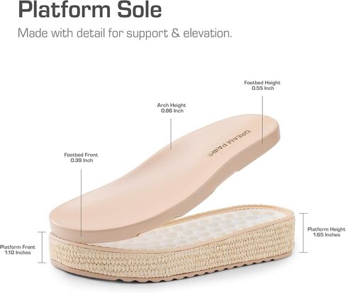 DREAM PAIRS Women's Wedge Sandals, Comfortable Platform Dress Shoes, Round toe Casual & Dressy Flatform Summer Sandals with Adjustable Straps in Saudi Arabia