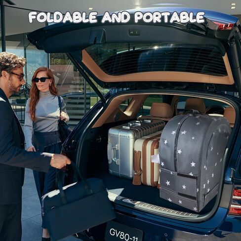 2in1 Portable Toddler Floor Bed, Foldable Toddler Travel Bed, Kids Floor Cot with Washable Fitted Sheet for Outdoor Camping Napping, Easy to Carry in Kuwait