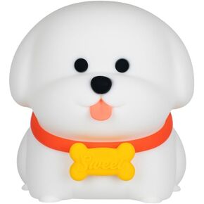 Wonderboy Puppy Night Light, 3000K Warm Light Energy-Saving LED lamp, RGB Color Mode, Three Mode Switching, Adjustable Brightness, 15-Minute delay Light Off, Silicone pat lamp Bedroom Sleep Desk lamp
