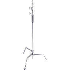 Neewer Stainless Steel Heavy Duty C-Stand, 5-10 feet/1.5-3 Meters Adjustable Photographic Sturdy Tripod for Reflectors, Softboxes, Monolights, Umbrellas in Kuwait