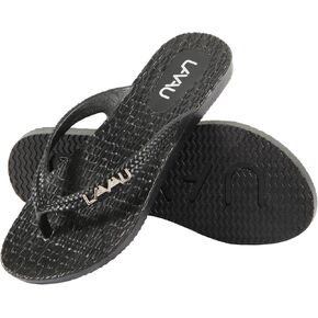 LAVAU Women Waterproof Flip Flops, Shower & Water No-Slip Sandals for Pool and Beach
