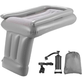 Portable Inflatable Toddler Travel Bed with Safety Bumpers - Toddler Airplane Bed, Flyaway Kids Bed, Waterproof and Comfortable Design, Perfect for Family Trips, Camping, Vacations, Nap