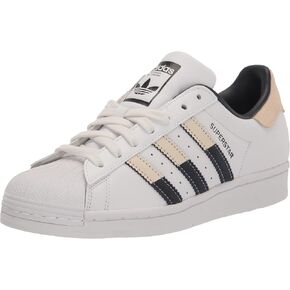 adidas Originals Superstar Sneaker, White/Wonder White/Ink, 5 US Unisex Big Kid