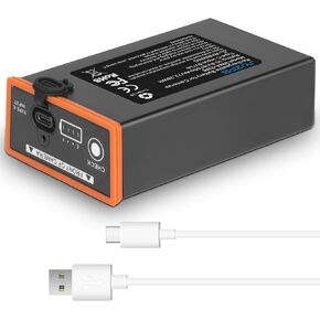JYJZPB for Moultrie Edge Battery Pack, Rechargeable Lithium-Ion Battery Pack for Moultrie Power Mag Edge Series Cameras Edge, Edge 2, Edge PRO, Edge 2 PRO Cellular Trail Hunting Camera 6700mAh