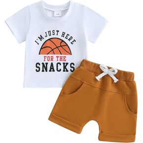 TheFound Toddler Baby Boy Clothes Cute Short Sleeve Pullover T-shirts Top Camouflage Shorts 2 Pcs Newborn Baby Summer Outfit