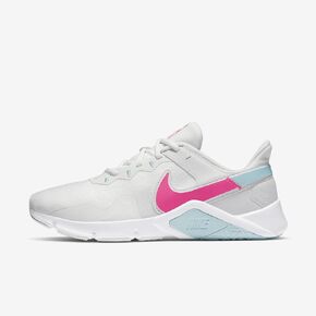 Nike Legend Essential 2 Women's Workout Shoes (CQ9545-103, Summit White/Glacier Ice/White/Pink Blast)