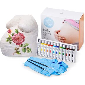 Chuckle - Belly Casting Kit – Create a Beautiful 3D Pregnancy Keepsake, Easy DIY Belly Mold for Expecting Moms, Celebrate Your Journey into Motherhood