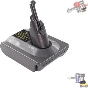 Adapter Convert for DeWalt 20V 60V Battery Compatible with Dyson Vacuums (Convert for DeWalt 20V to V7 V8 Battery)