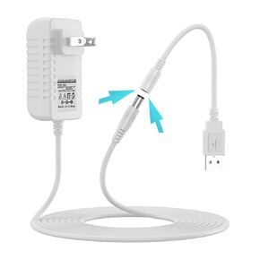 Baby Swing Power Cord USB,Baby Swing Charger USB,Compatible with Ingenuity Swing for InLighten,InLighten Soothing,Anyway Sway,ConvertMe,Swing n Go Deluxe,SimpleComfort (UPS-6V-10FT)