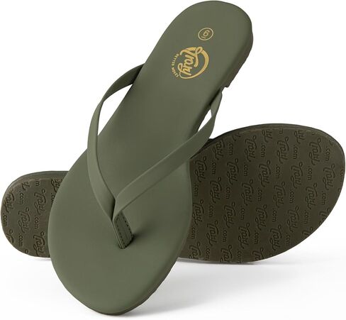 Trary Women's Sandals,Sandals for Women,Flip Flops for Women,Womens Flip Flops,Womens Sandals Comfortable,Thong Flat Sandals,Dressy sandals women,Cute Sandals for Women Girls Ladies in Kuwait