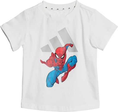 adidas Baby Girls' Marvel Spider-Man T-Shirt Set in Saudi Arabia