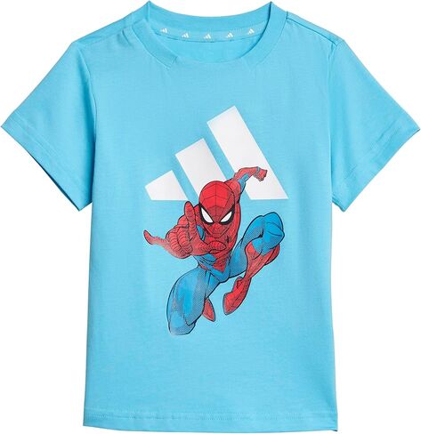 adidas Baby Girls' Marvel Spider-Man T-Shirt Set in Saudi Arabia
