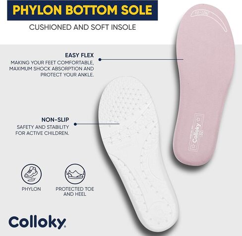 Toddler Shoes for Boys and Girls - Lightweight, Washable Sneakers with Arch Support & Velcro Closure - Breathable Lifestyle Shoes in Saudi Arabia