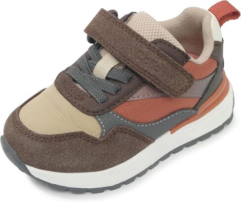 أحذية صغيرة للبنين والبنات - أحذية رياضية خفيفة الوزن وقابلة للغسل مع دعم القوس وإغلاق الفيلكرو - أحذية نمط الحياة للتنفس in Saudi Arabia