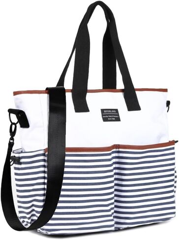 Riverland Diaper Bag Baby bag Newly Redesigned Stylish Tote Cross body Travel tote Mom Dad unisex Men women Large capacity in Saudi Arabia