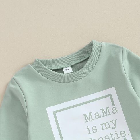 Toddler Baby Girl Clothes Daddys Girl Cotton Sweatshirt Tops Pants Newborn Girl 2Pcs Fall Winter Outfits in Kuwait