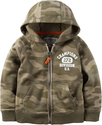 Hoodie الأمامي Carter's zip (طفل) - طباعة - 3 أشهر in Saudi Arabia