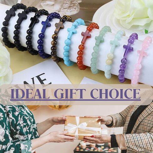 XIANNVXI Cat Bracelets For Women Cat Beaded Bracelets For Women Men Cute Stretch Bracelet Cat Lover Gifts Good Luck Bracelet For Women 8mm in Kuwait