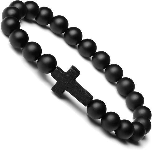 XIANNVXI Cat Bracelets For Women Cat Beaded Bracelets For Women Men Cute Stretch Bracelet Cat Lover Gifts Good Luck Bracelet For Women 8mm in Kuwait