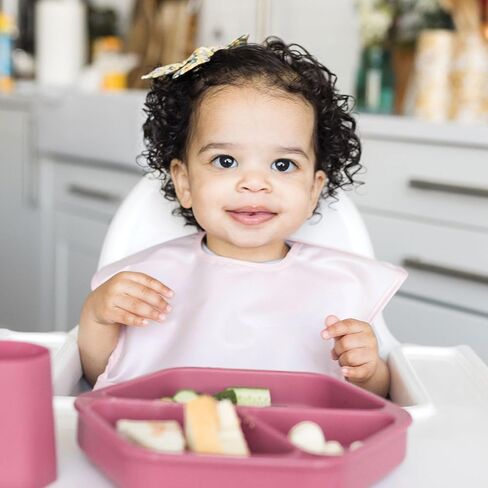 Tiny Twinkle Mess Baby Bib - مريلة مقاومة للماء للطفل أو الفتاة - PFAs ، PVC ، BPA ، فثالات - مرايل طعام الأطفال in Kuwait