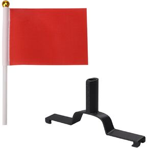 Flag Mount & Flag for DJI NEO, Flag Expansion Bracket Top Mount Fixed Mounting Bracket with Flag (Pink)