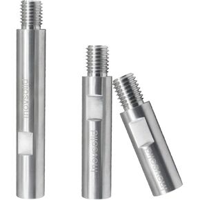 3 Pcs 5/8'' -11 Thread Angle Grinder Shaft Extension Connecting Rods