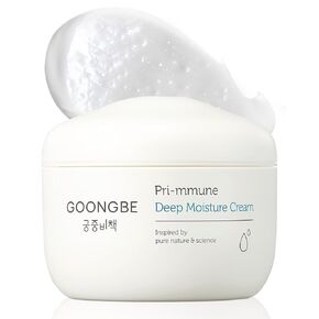 Pri-mmune Deep Moisture Cream - Korean Baby Moisturizer with Ceramide & Amino Acid - Skin Protectant 72hrs Moisturizing Cream for Face and Body - For Chafed & Sensitive Skin - 3.38oz.