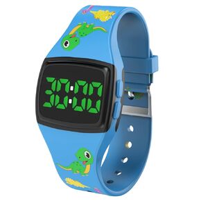 Potty Training Watch for Toddler – Magnetic Charging, Long Standby, 5 Timing Modes, Large Dial, Music & Flash Reminders, Silicone Strap – Perfect for Potty Training Success (Light Blue)