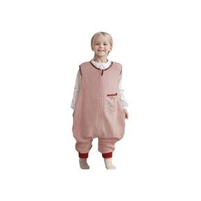 Toddler Sleep Sack with Legs (2-4T) 1.5 TOG Fleece Plush Baby Sleeping Bag with Feet, Cozy Spring & Fall Wearable Blanket for Active Toddlers, All-Season Soft Sleeper for Comfortable Movement