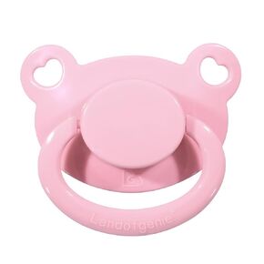 Adult Size Large Shield Pacifiers Bear Shaped Cutie Pacifier Pink