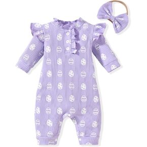 Newborn Baby Girls Holidays Romper