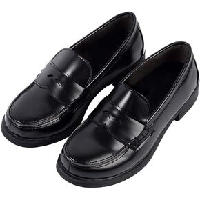 Women JK Uniform Dress Shoes Slip on Oxford Shoes Japanese Anime Cosplay Props