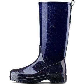 HISEA Rain Boots for Women Waterproof Garden Boots, Knee High Rain Shoes, Non Slip Seamless Welly