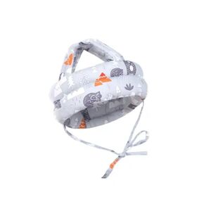 Baby Helmet for Crawling Walking I Baby Head Protector No Bumps and Soft Cushion Infant Baby Safety Headguard for Learning to Walk I Toddler Helmets 1-2 Years Old, 6-12 Months (Grey)