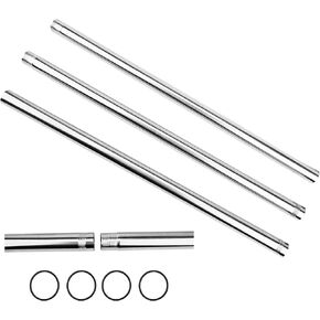118"/3m Stainless Steel Backdrop Crossbar for Manual Photo Studio Background Support System, Backdrop Pole for Manual Studio Roller Background