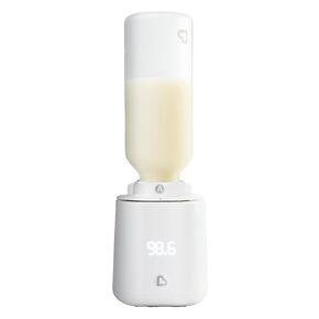 Munchkin Simple Touch Baby Bottle Warmer with Digital Temperature Display - Safe, Easy Heating System to 98.6°F, Compatible with Most Bottle Brands (Plug-in)