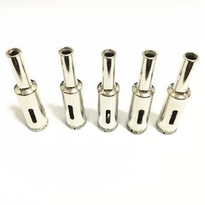 5pcs 10mm 0.39 “ inch Diamond Drill Bits Extractor Remover Tools Hole Saws for Glass,Porcelain and Ceramic Tile (10mm 5pcs)