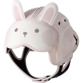 Baby Safety Helmet, Breathable Baby Head Protector for Crawling Walking, Ultra-Lightweight, Soft and Adjustable Baby Helmet Suitable for Babies 6-24 Months
