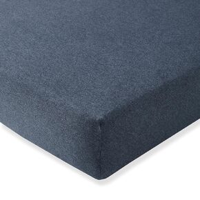 Burt's Bees Baby Essential Organic Cotton Fitted Crib Sheet, Breathable for Boy Girl Standard Crib & Toddler Mattresses