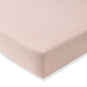 Burt's Bees Baby Essential Organic Cotton Fitted Crib Sheet, Breathable for Boy Girl Standard Crib & Toddler Mattresses