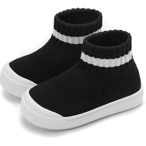 Toddler Girl Shoes | Toddler Walking Shoes Infant | Baby Sock Shoes | Slip On Baby Sneakers | Baby Shoes 12-18 Months | First Birthday Gifts for Boys Girls