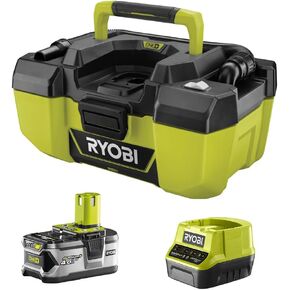 Ryobi R18PV-140 18V Wet Dry Vacuum Accessory Storage 1X4.0Ah Battery