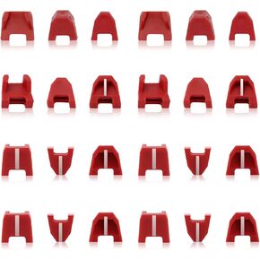 2025 Upgrade 42-38-0017 No-Mar Pad Kit (Set of 24) for Nailer Tip of Mil-wau-kee M18 2746-00 Nose cushion no mar tip Nailer,Finish Nailer,Nail Gun
