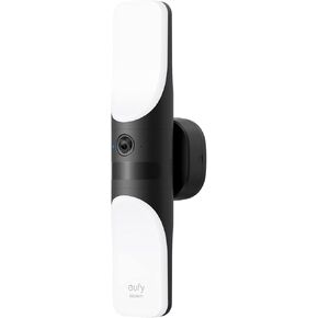 eufy Security S100 Wired Wall Light Cam, Security Camera Outdoor, 2K Camera with 1200 Lumen Light, Color Night Vision, Motion Activated Light, AI Smart Detection, IP65 Waterproof
