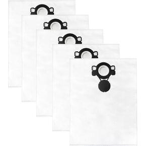 Vacuumdust collector bags for Replacement Makita W107418353 Fleece Filter Bag，Compatible With Makita VC4210L 11 Gallon Wet/Dry Hepa Filter Dust Extractor/Vacuum 5pcs