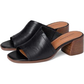 Lucky Brand Women's Jamira Asymmetrical Mule Heeled-Sandals