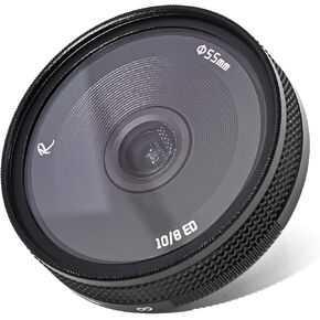 AstrHori 10mm F8 II Ultra Wide Angle Fisheye APS-C Manual Prime Lens with Starburst Effect & Filter Slot Compatible with Nikon Z-Mount Mirrorless Camera Z50,ZFC(Black)
