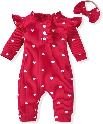 Newborn Baby Girls Holidays Romper in Saudi Arabia