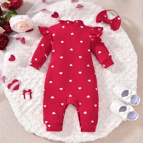 Newborn Baby Girls Holidays Romper in Saudi Arabia